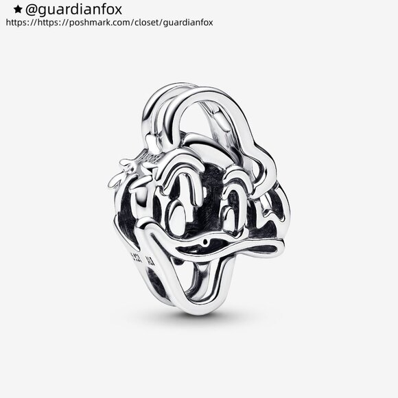 Pandora Disney Donald Duck Openwork Charm - Picture 1 of 6